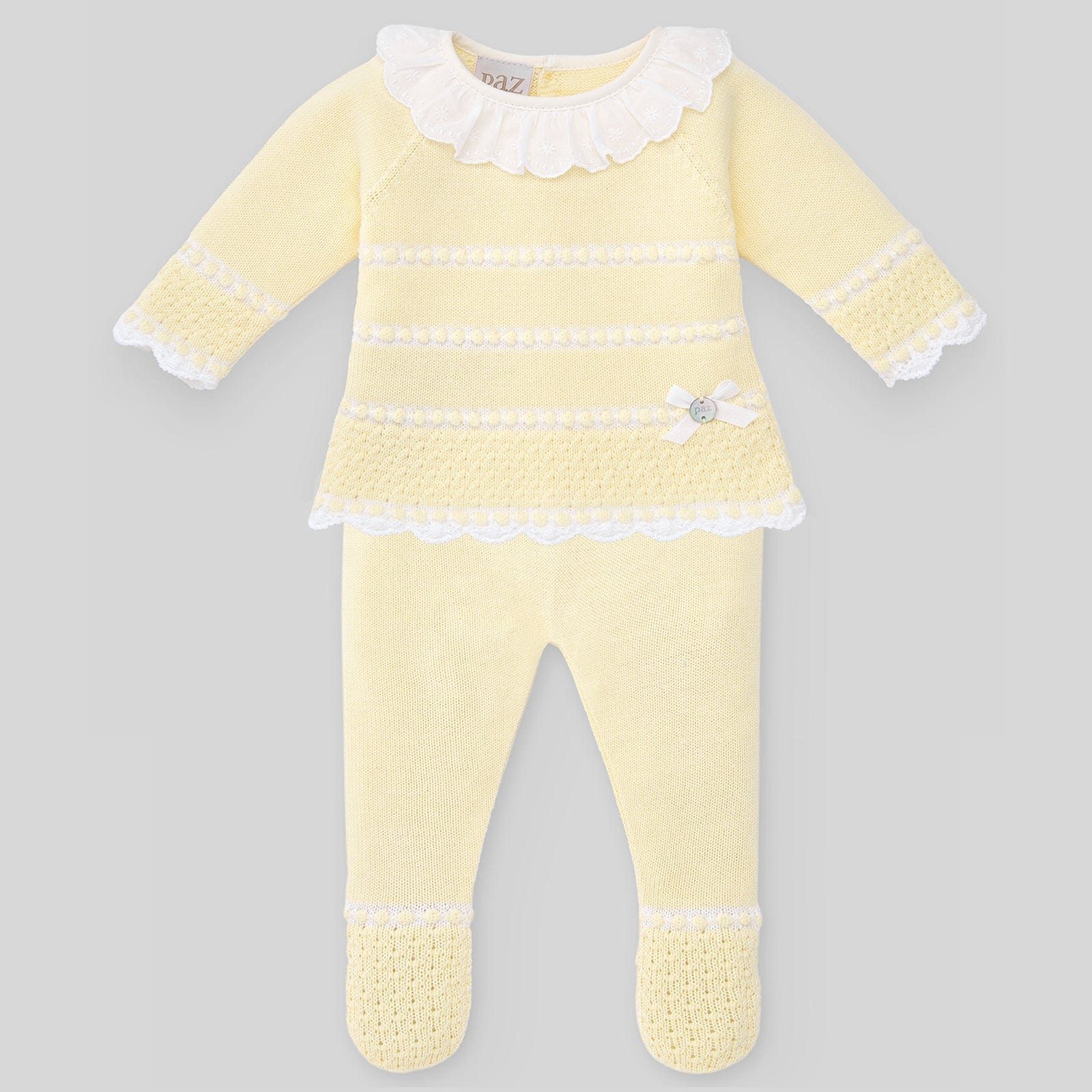 PAZ RODRIGUEZ - Knit Booties - Yellow main image 1
