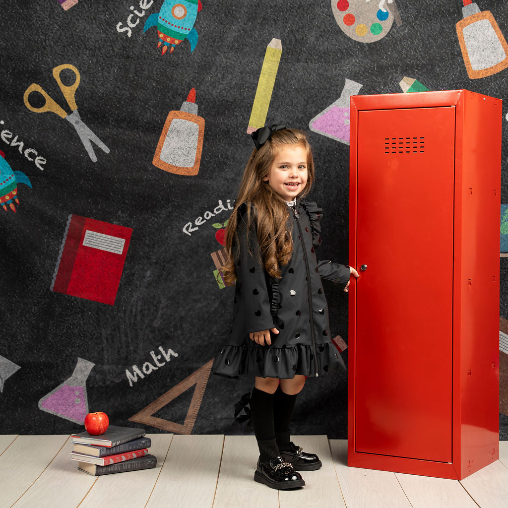 A DEE - Back To School Stella Raincoat - Black