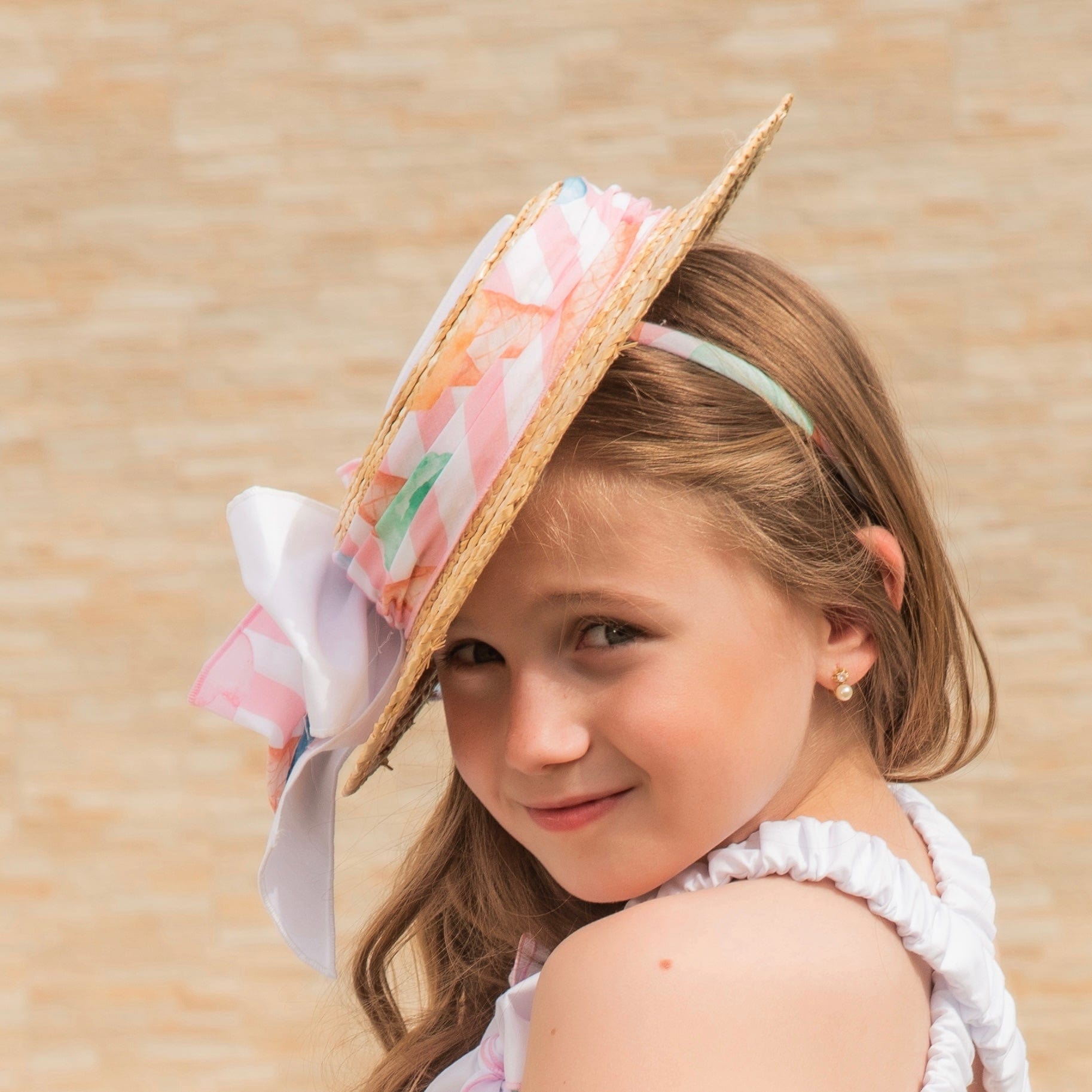 BABINE -Ice Cream Hat - Pink