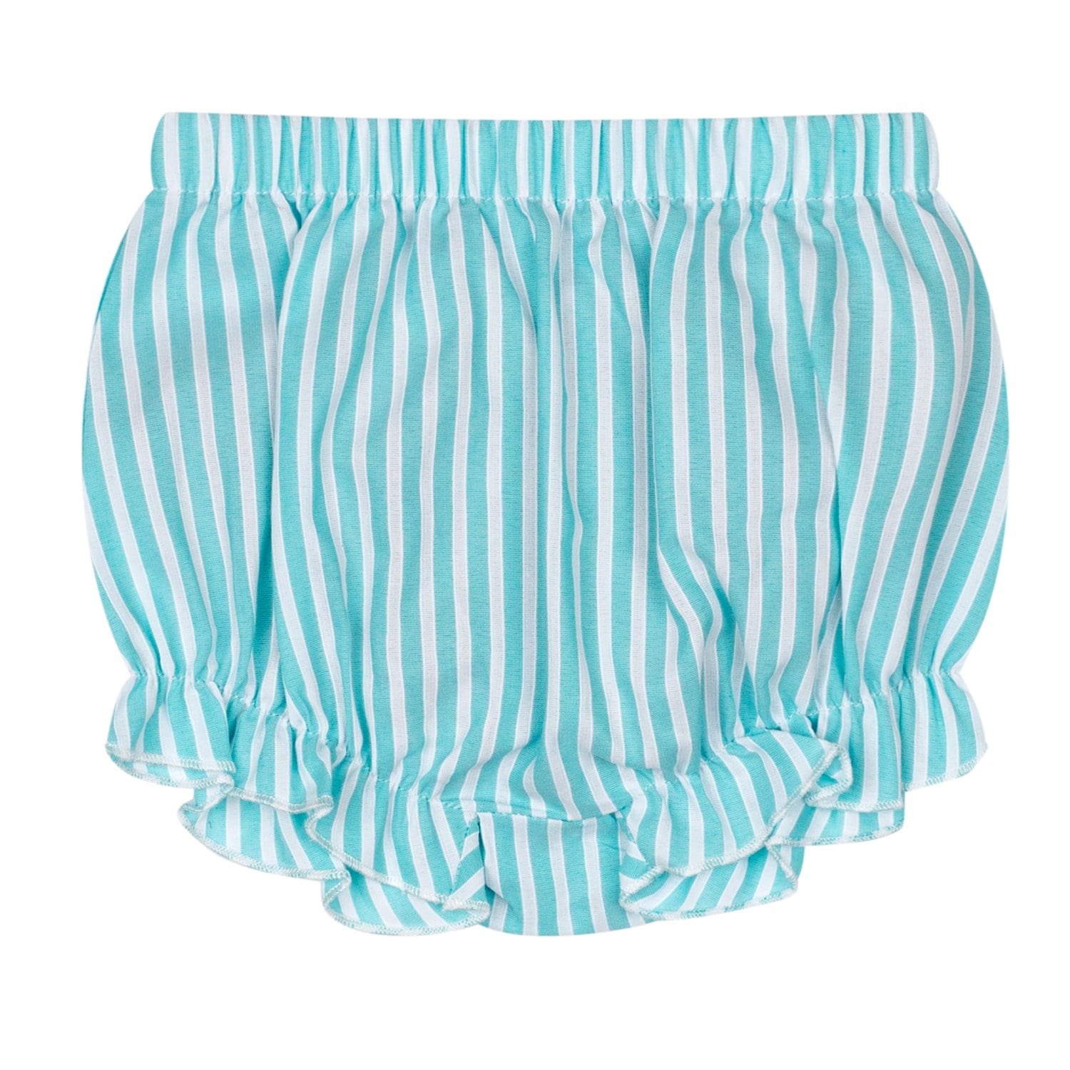 LITTLE A - Kourtney Little Fish Seersucker Dress - Aruba Blue