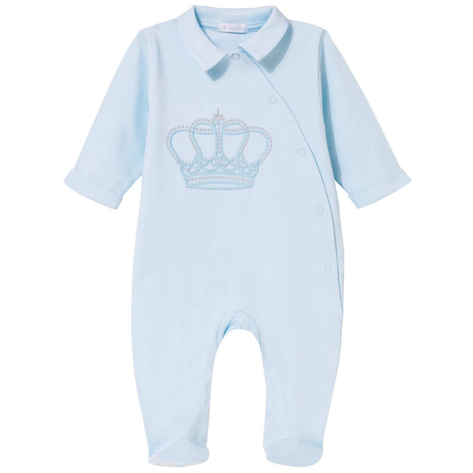 SOFIJA - Prince Babygrow - Blue