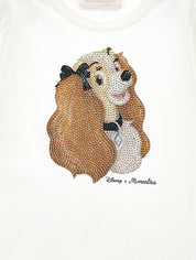 MONNALISA - Lady & The Tramp Skirt Set - Cream