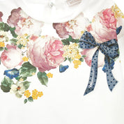 MONNALISA - Roses Legging Set - Navy