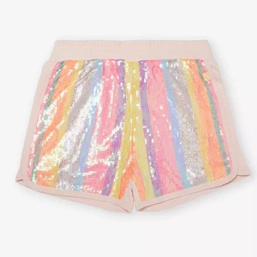 BILLIEBLUSH - Gummy Bear Top & Sequin Short Set - Peach