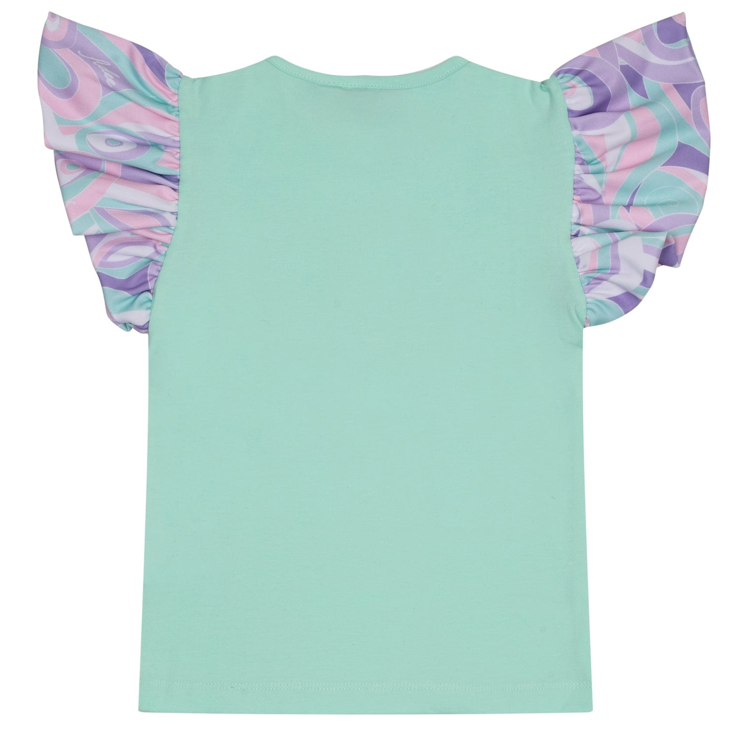 A DEE - Nancy Popping Pastels Print Short Set - Mint