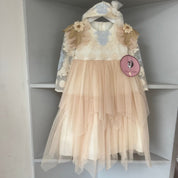 DUERME SAFILLA- Lior Dress & Hair Piece- Mink