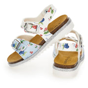 MONNALISA - Alice In Wonderland Sandals - Blue no