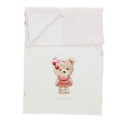 MONNALISA - Cherry Four Piece Babygrow Set  - Pink