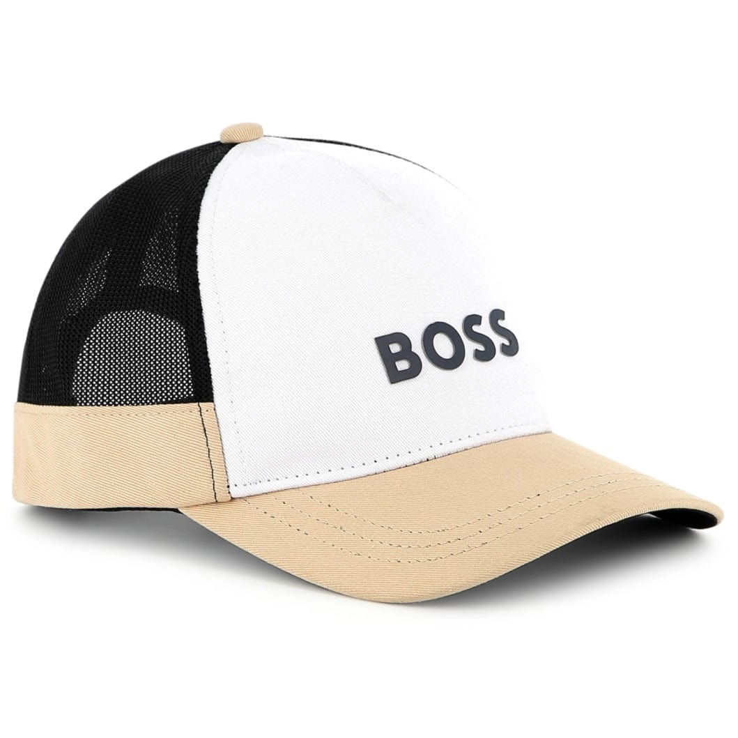 HUGO BOSS - Baseball Logo Cap -  White