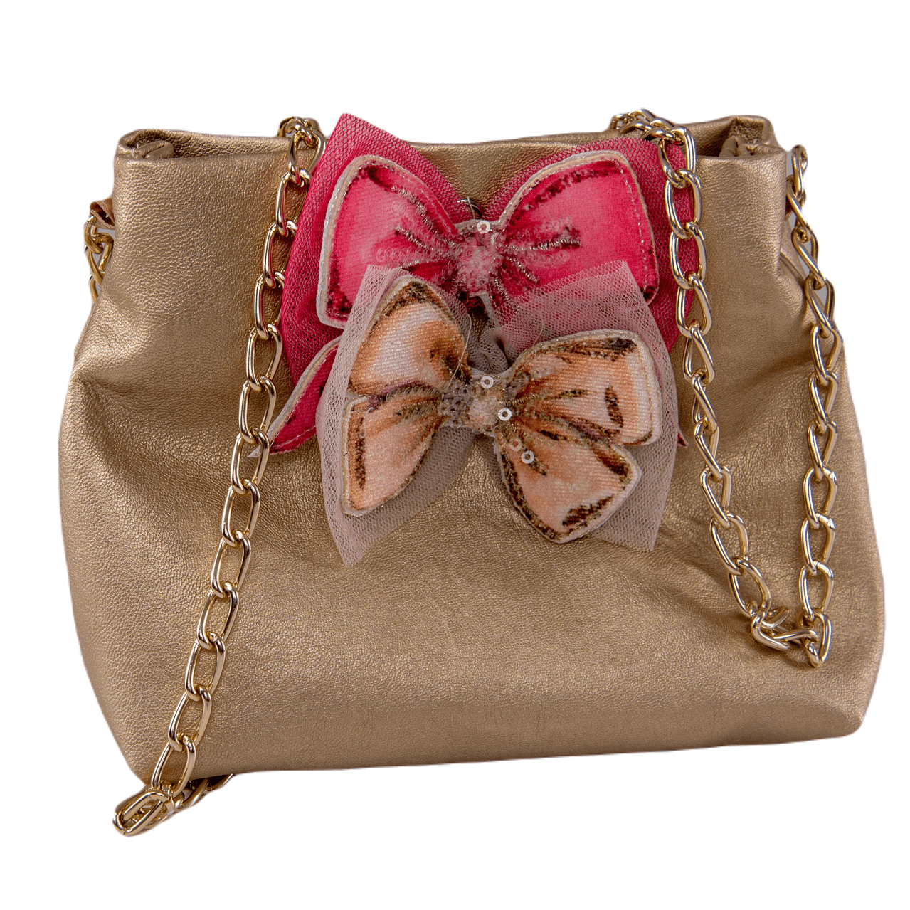 Pink gold bag shop