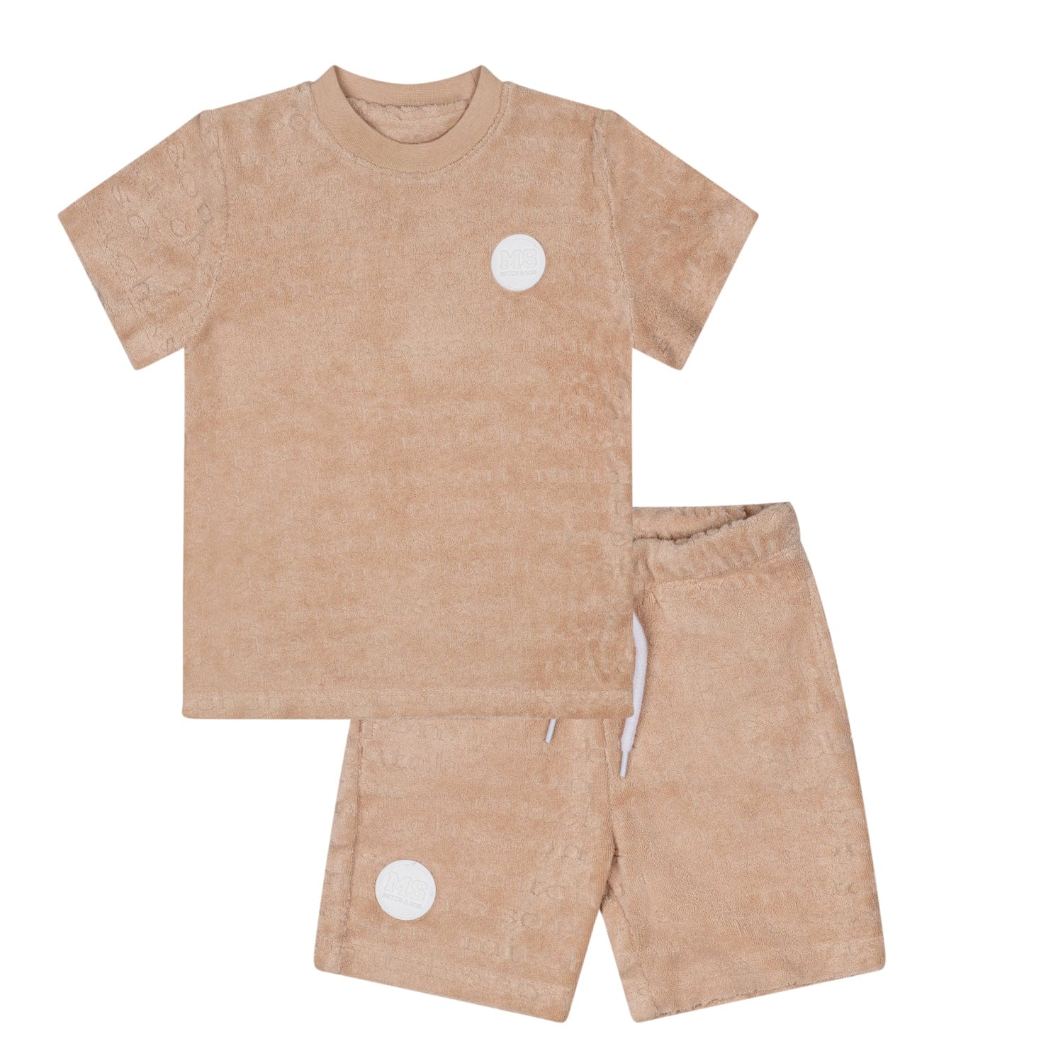 MITCH & SON - Terry Towelling Short Set - Blue main image 1
