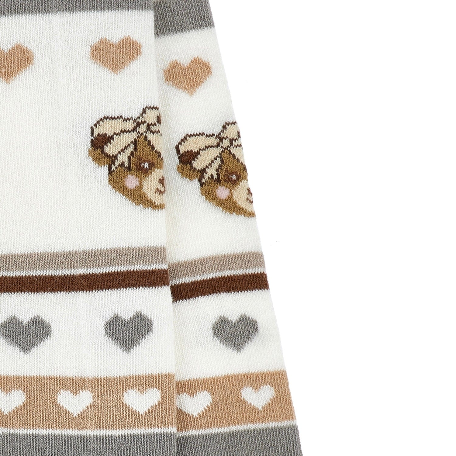 MONNALISA - Teddy Tights - Cream