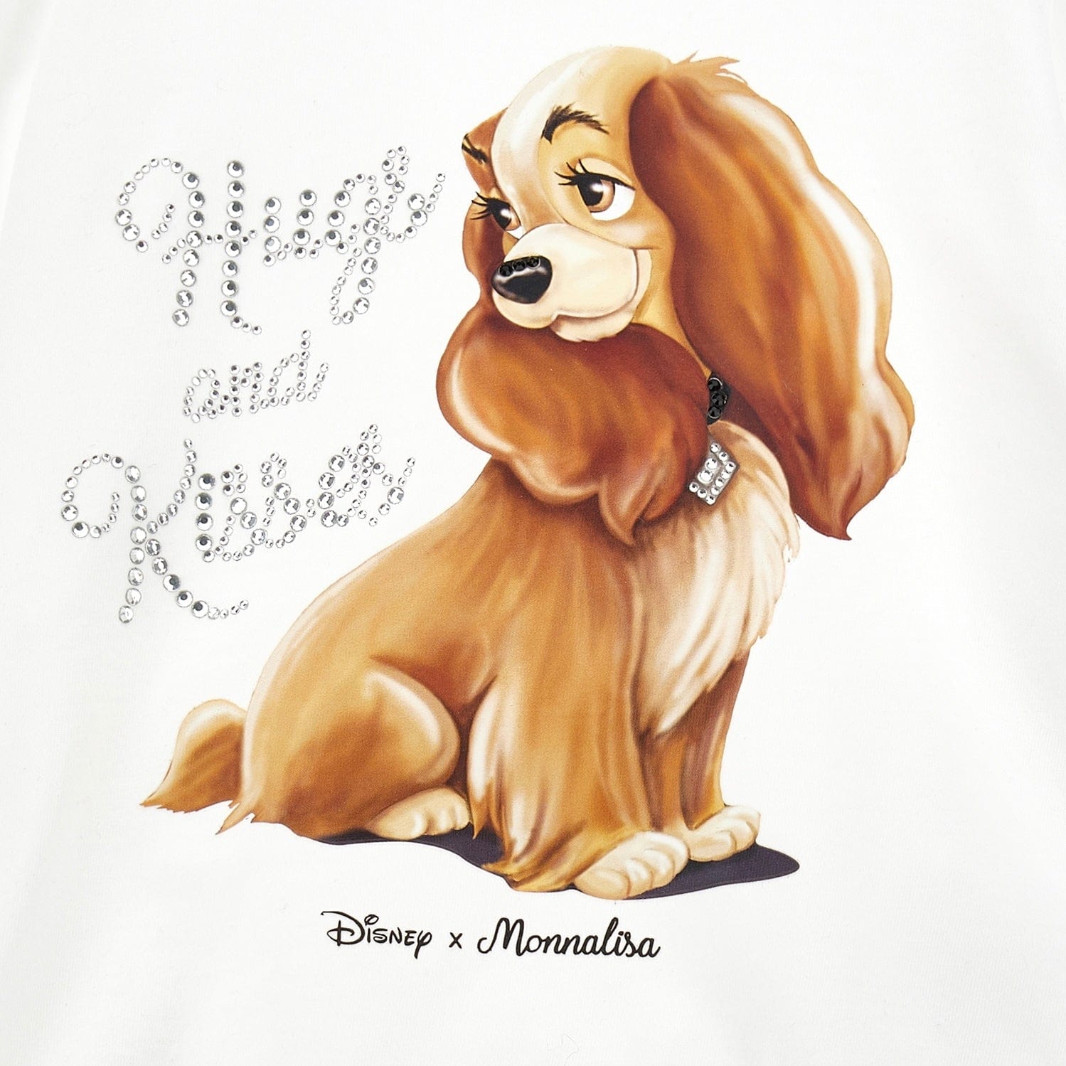 MONNALISA - Lady & The Tramp Legging Set - Cream