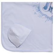 SOFIJA - Asim Swaddle Blanket & Hat Set - Blue