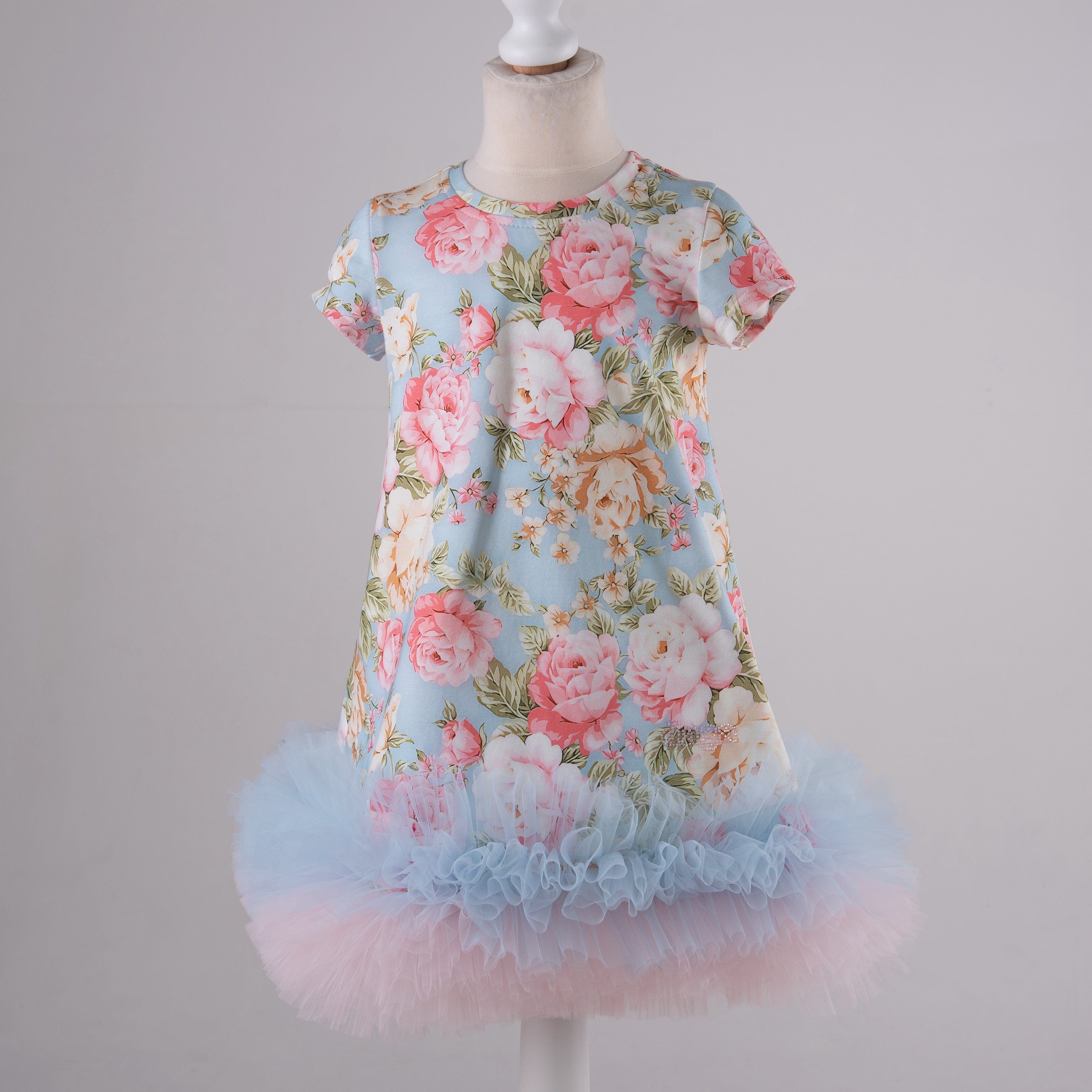 Daga - Pastel Sweetness Tutu Sparkle Dress - Pink