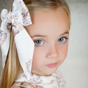 BABINE - Carousel Bow Clip - Pink