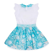 A DEE - Oprah Ocean Pearl Mixed Dress - White