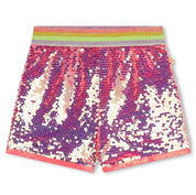 BILLIEBLUSH - Happy Girl T & Sequin Shorts - Pink