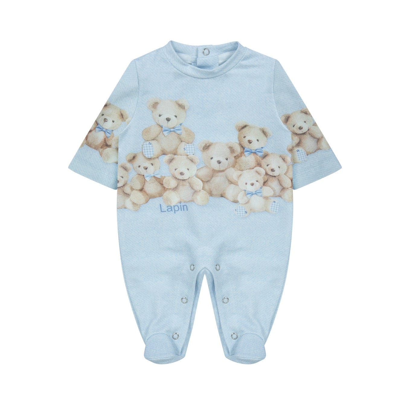 LAPIN HOUSE - Teddy Babygrow & Blanket Set - Blue