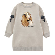 MONNALISA - Lady & The Tramp Jumper Dress - Cream