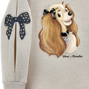 MONNALISA - Lady & The Tramp Jumper Dress - Cream
