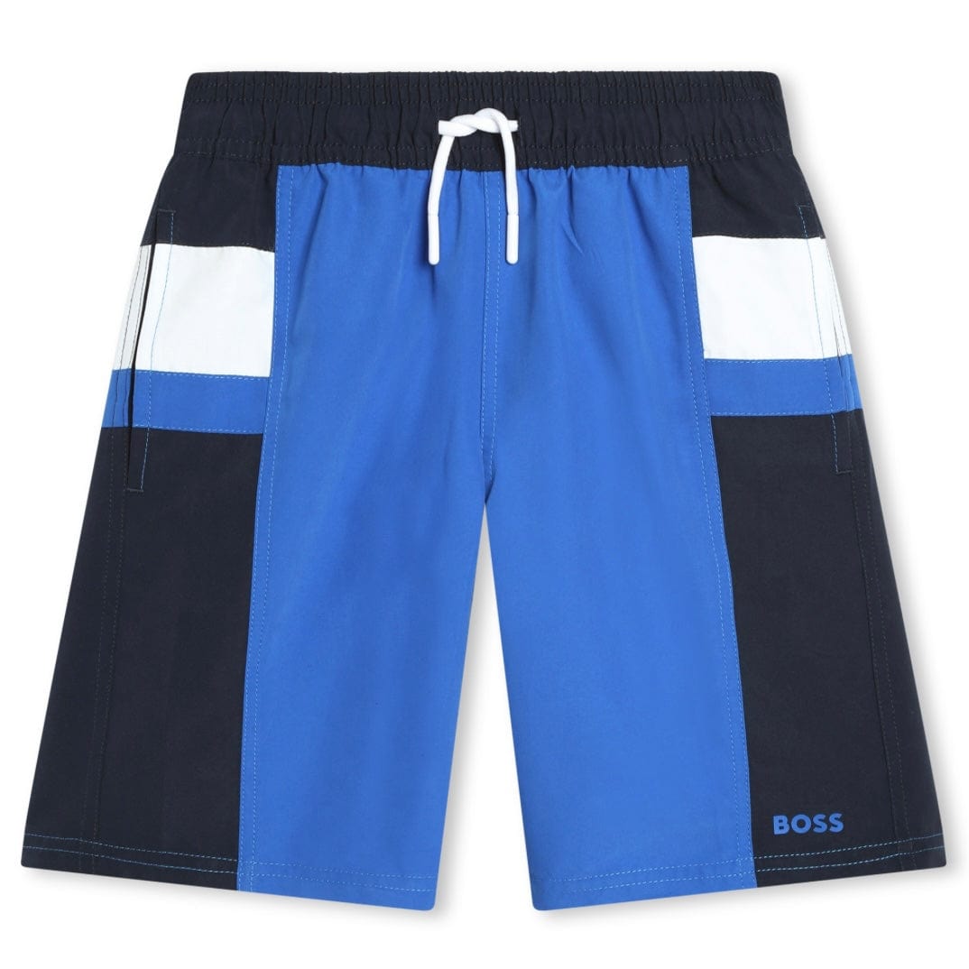 BOSS - Colour Block Swim Short - Blue