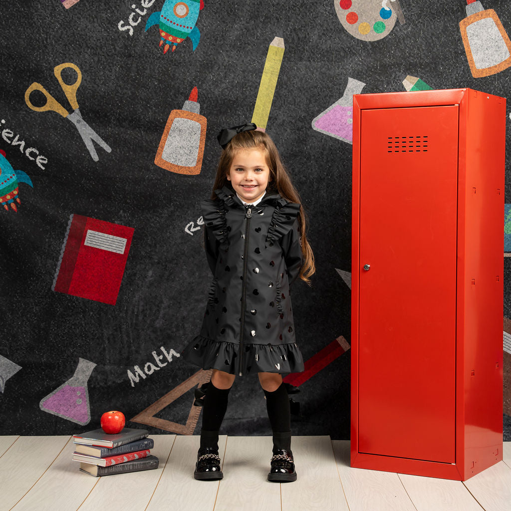 A DEE - Back To School Stella Raincoat - Black
