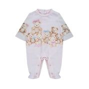 LAPIN HOUSE - Teddy Babygrow & Blanket Set - Pink