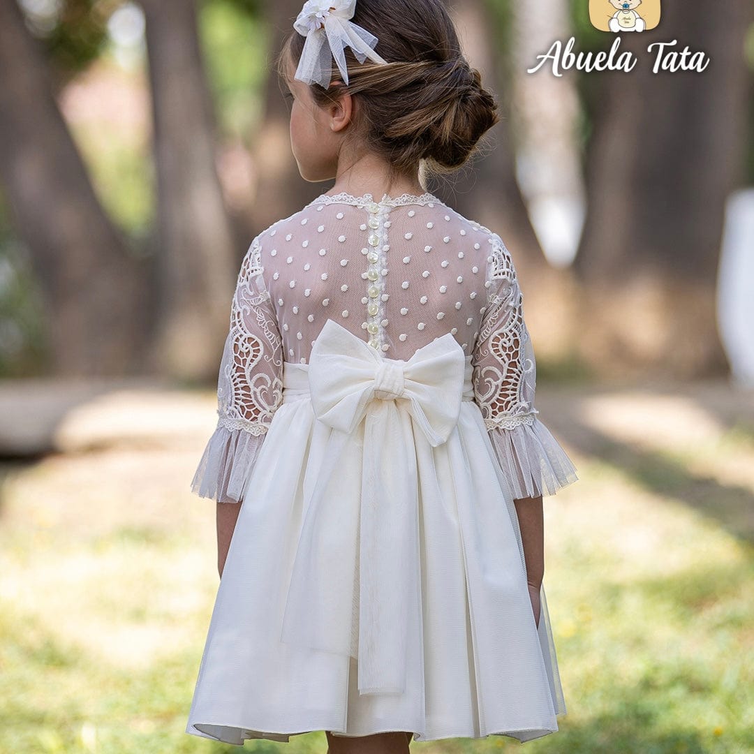 ABUELA TATA - Ceremony Lace Skirt Set - Blue