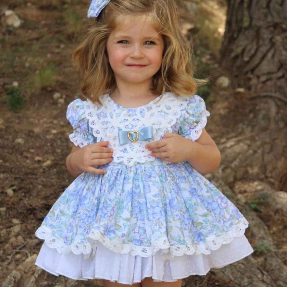 princess polly baby blue dress Granlei Baby Blue Girls Dress £36.00 main image 0