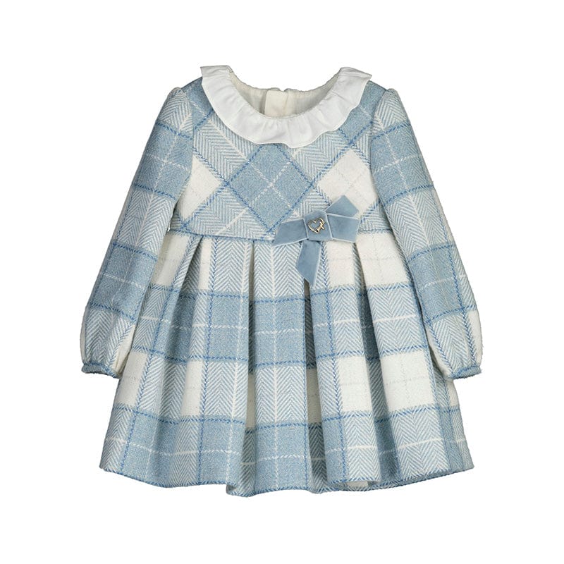 Mayoral checked dress best sale