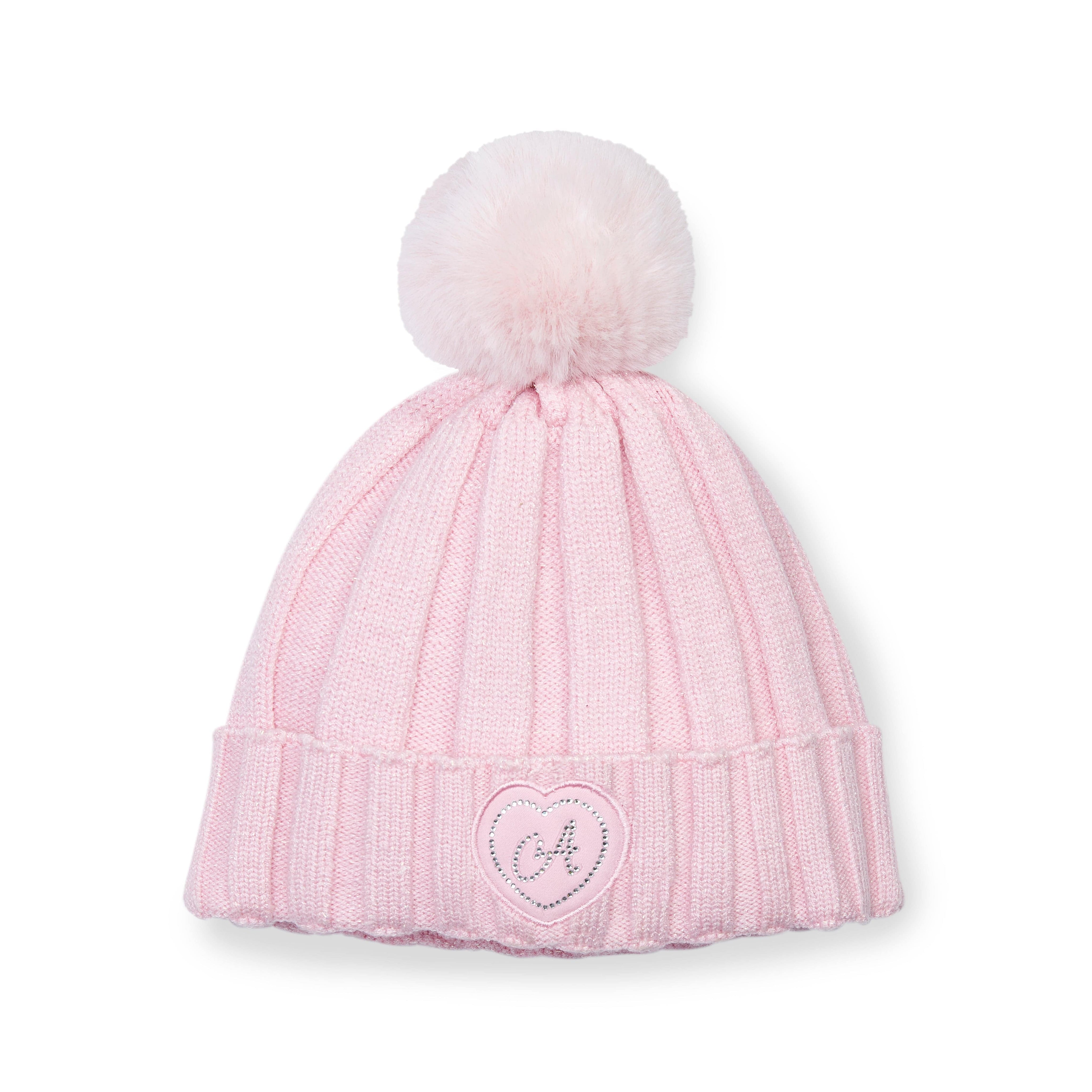 A DEE - Teddy Bear Bakery Mallory Pom Pom Lurex Hat - Pink Fairy