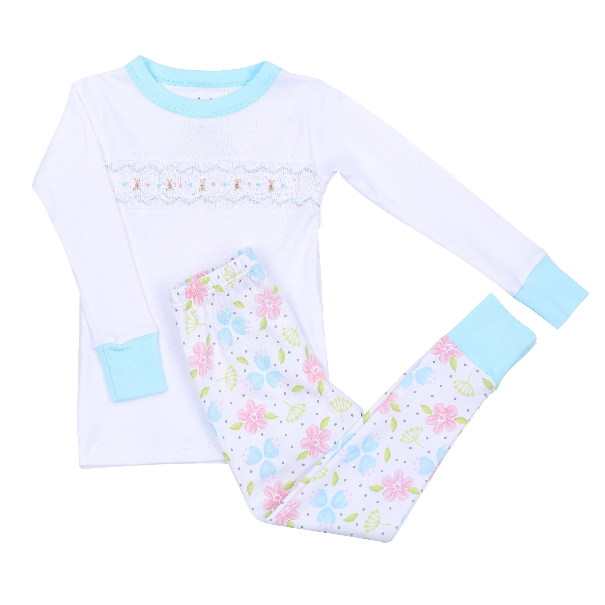 MAGNOLIA BABY - Natalie’s Classic’s Smocked Pyjamas - Multi