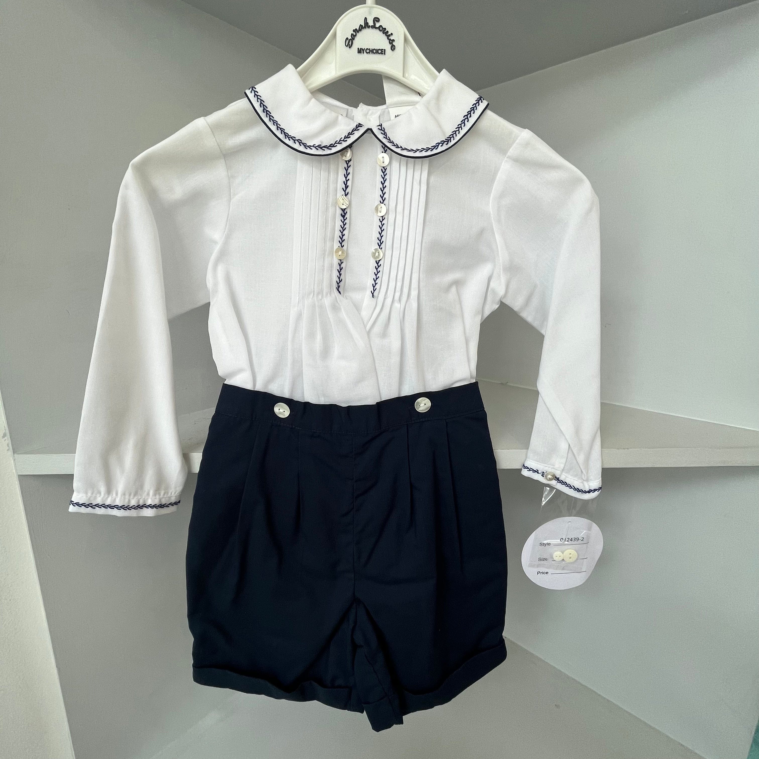 SARAH LOUISE - Boys Set - Navy