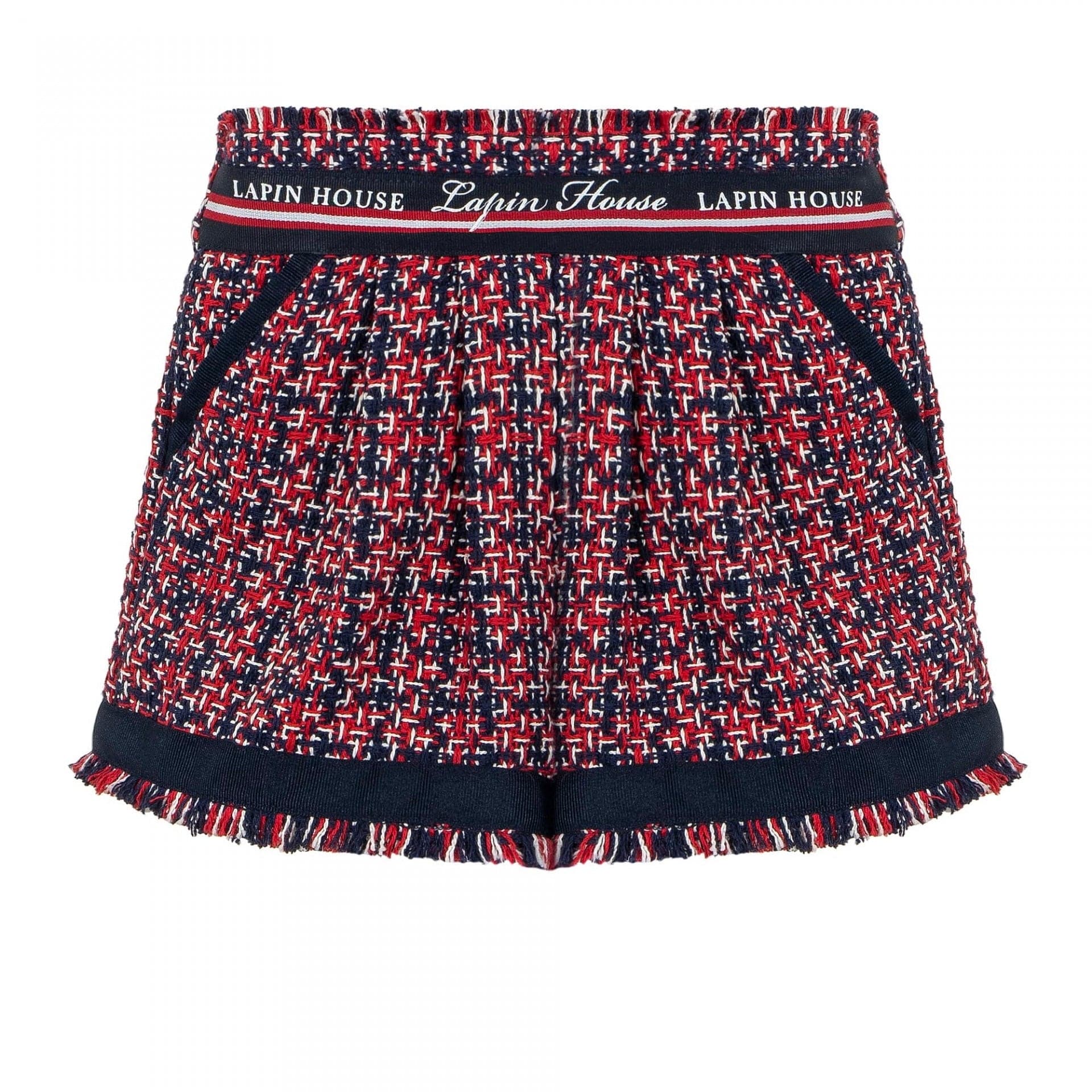 LAPIN HOUSE - Tweed Short Set - Red