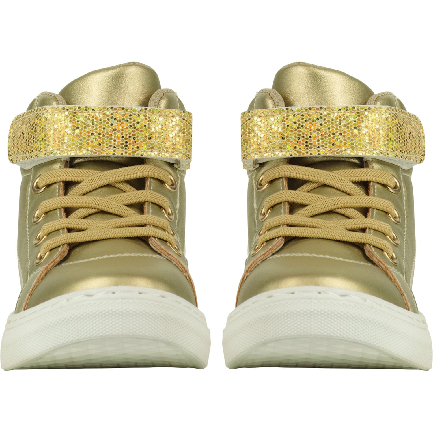 A DEE -  Baroque Love Glitzy Glitter High Top - Gold