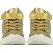 A DEE -  Baroque Love Glitzy Glitter High Top - Gold
