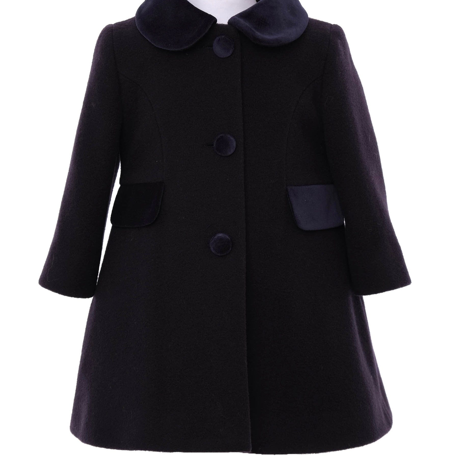 Bimbalo - Traditional Wool Coat - Navy