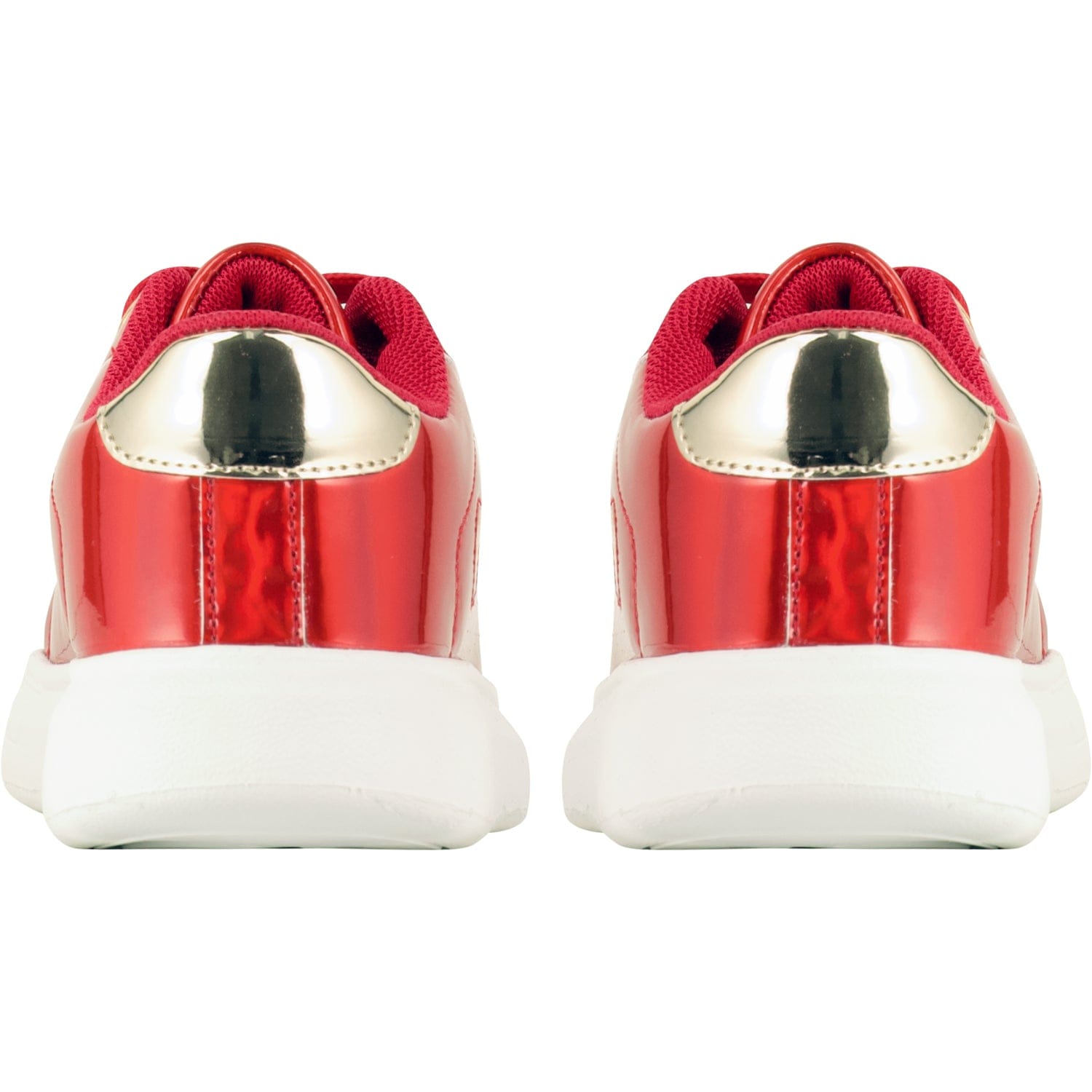 A DEE -  A Dee Queen Queeny Chunky Heart Trainers - Red