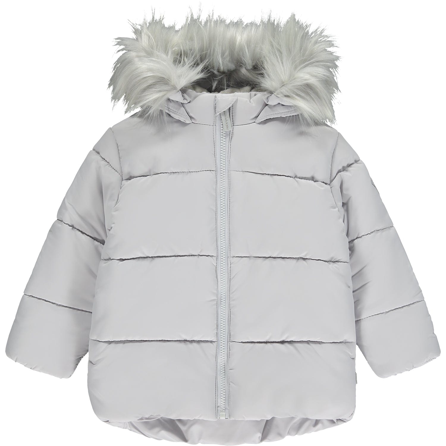 MITCH & SON - Niko Faux Fur Padded Jacket - Grey Chip