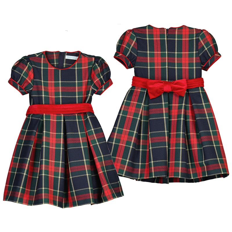 ABEL & LULA - Plaid Dress - Red
