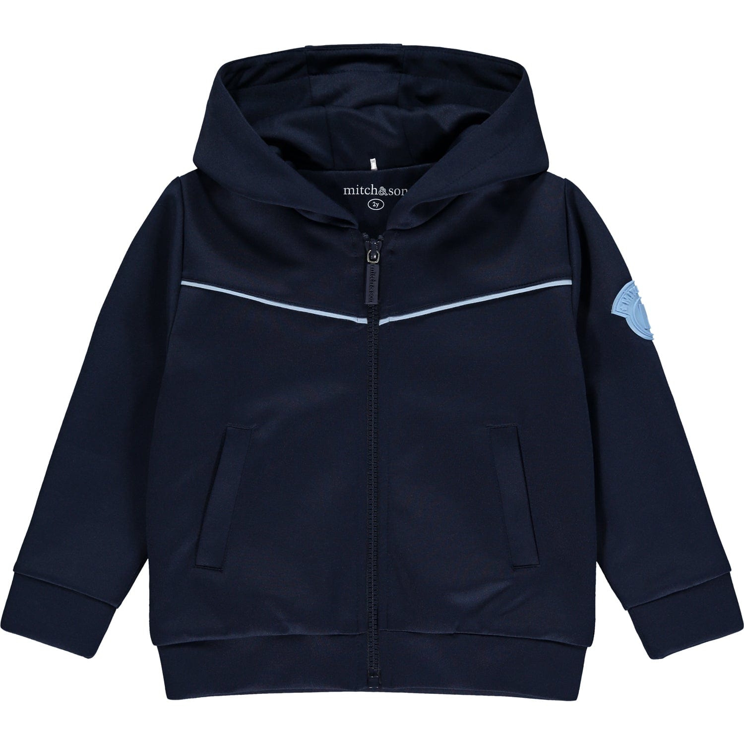 MITCH & SON - Porter Poly Tracksuit - Blue Navy