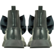 A DEE - Back To School Mary Jane Sock Wellington - Grey