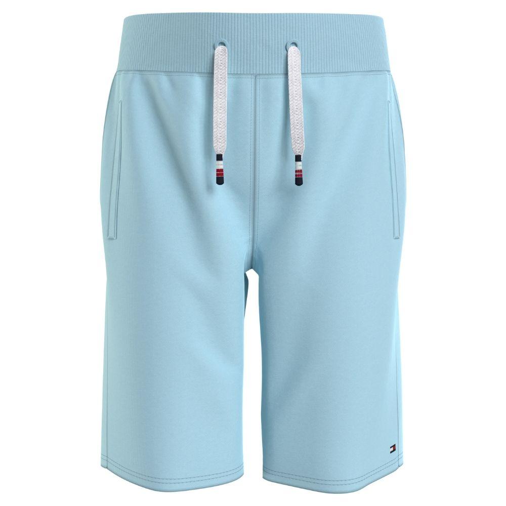 TOMMY HILFIGER - Rib Sweatshorts - Frost Blue