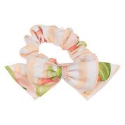 MEIA PATA - Peaches Scrunchie Hair Bow