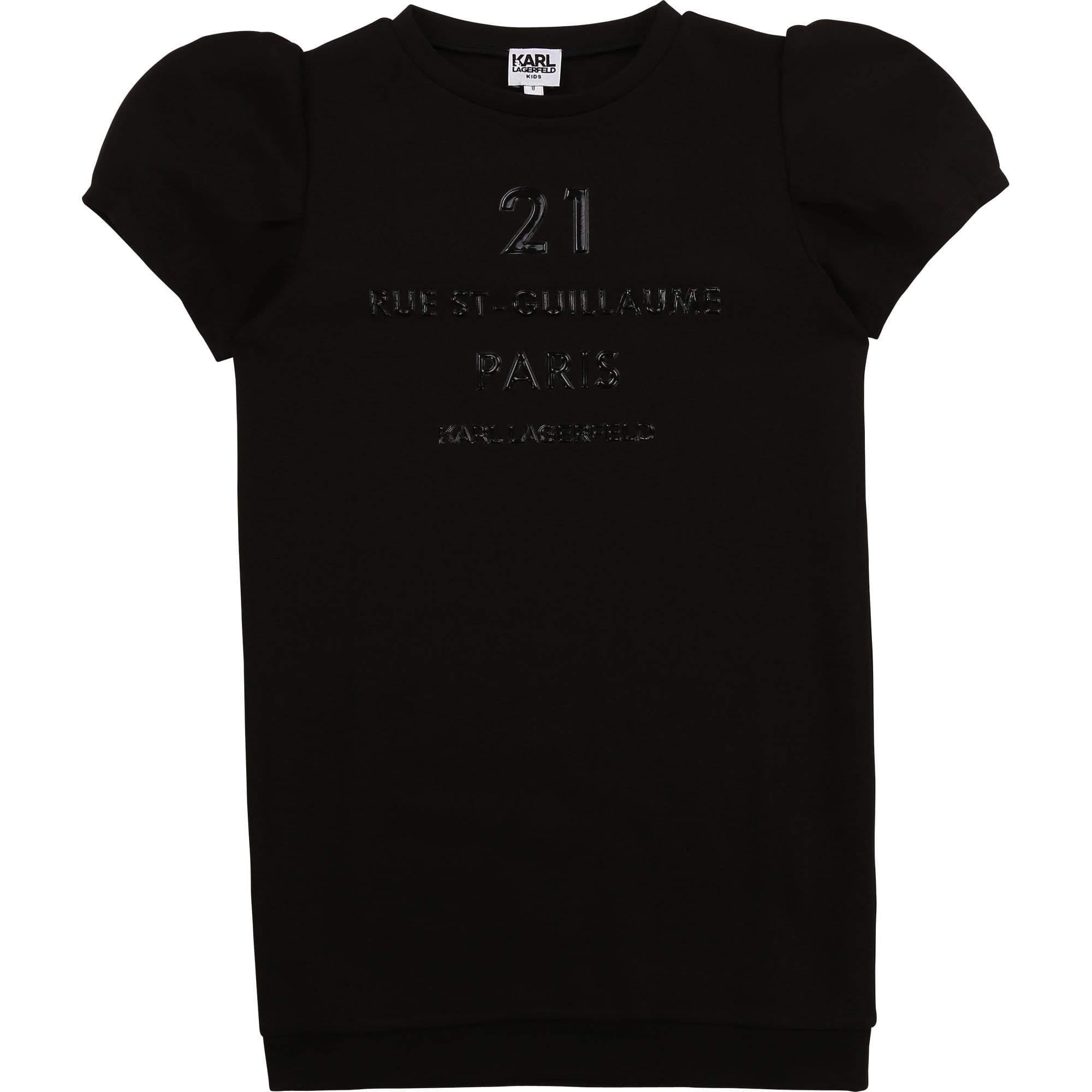 Karl Lagerfeld - Milano Jersey Dress - Black