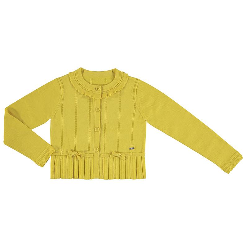 Mayoral - Bow Cardigan - Yellow