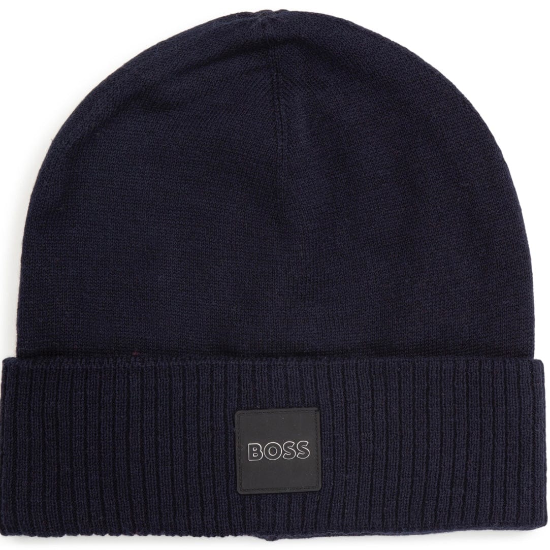 HUGO BOSS - Logo Hat -  Navy
