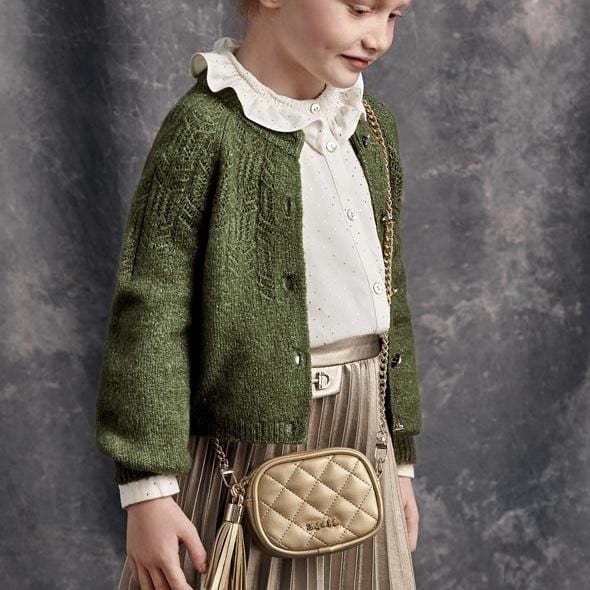 ABEL & LULA - Quilted Mini Bag - Gold