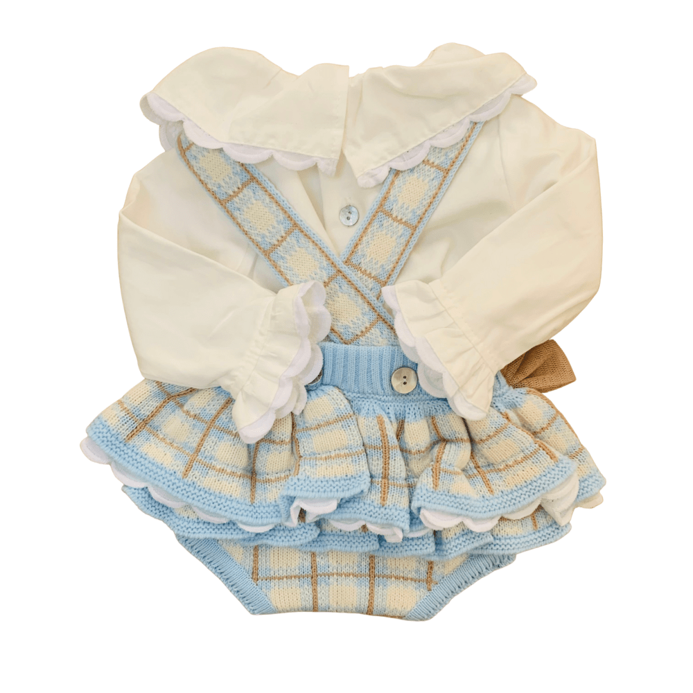 RAHIGO - Tartan Three Piece Set - Blue